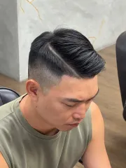 經典油頭漸層 Classic Side Part作品，設計師 Dora，高雄楠梓區BIE hair lounge