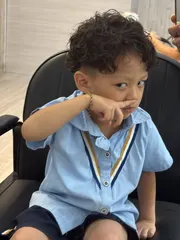 兒童雅痞燙｜兒童客製化燙髮｜蓬鬆感