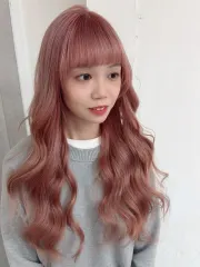 粉色作品，設計師 TUTU｜台北市中山區，台北中山區KOMM HAIR 中山北店