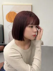 霧感染髮作品，設計師 Ivy，台北松山區Komm 微風店