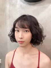 短髮羊毛捲