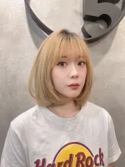 日系C字彎作品，設計師 髮型師Apple🍎，台北中山區Vis hair salon