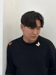 韓系燙髮作品，設計師 Peg，台北信義區Komm市府店