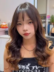 韓系波紋燙髮✨作品，設計師 Eileen艾莉，新竹北區日沐Hair salon