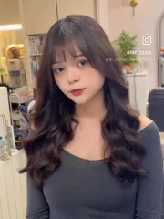 韓系波紋燙髮 ✨作品，設計師 Eileen艾莉，新竹北區日沐Hair salon