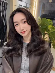 韓系波浪捲度燙 💓作品，設計師 Eileen艾莉，新竹北區日沐Hair salon