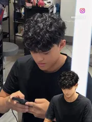 束狀紋理作品，設計師 Eileen艾莉，新竹北區日沐Hair salon