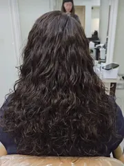 復古捲作品，設計師 Tanya ت，台北信義區FOUR HAIR