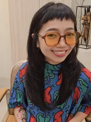 韓系層次剪裁作品，設計師 Tanya ت，台北信義區FOUR HAIR