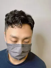男士燙髮作品，設計師 Tanya ت，台北信義區FOUR HAIR