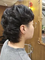 狼尾燙髮作品，設計師 Tanya ت，台北信義區FOUR HAIR