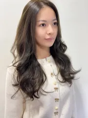 花朵燙mix 青木棕