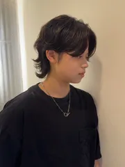 狼尾紋理外翹燙作品，設計師 Zoe，台北松山區KOMM Hair微風店