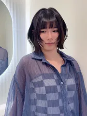 小貓層次短髮作品，設計師 Zoe，台北松山區KOMM Hair微風店