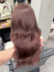 免漂粉棕色.粉紫色