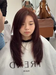 高層次長髮作品，設計師 Nia，新北板橋區TREND HAIR