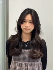 八字劉海作品，設計師 Nia，新北板橋區TREND HAIR