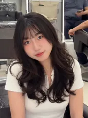 韓系層次燙作品，設計師 Nia，新北板橋區TREND HAIR
