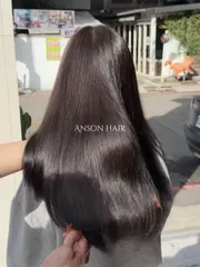 長髮 ・ 染髮 ・ 霧灰