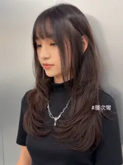 層次燙作品，設計師 髮型師莉莉，台北中山區Komm Hair 松江店