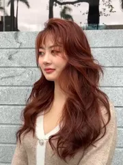 長髮多層次堆積➕燙髮