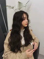 法式層次捲髮作品，設計師 Niki，新竹東區Moku salon
