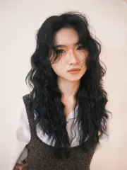 慵懶波紋捲