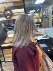 歐美手刷染作品，設計師 髮型師✂Amanda✂，新北蘆洲區lNTAl