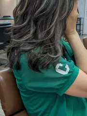 挑染作品，設計師 髮型師✂Amanda✂，新北蘆洲區lNTAl