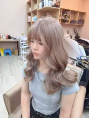 小紅書髮色作品，設計師 金 hair salon黛比，台中北區金 hair salon