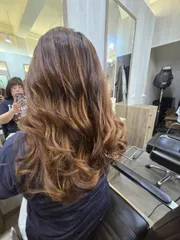 電棒捲作品，設計師 Seven髮型設計師，台北中山區Hs Hair Design