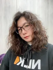 深波紋燙髮作品，設計師 Seven髮型設計師，台北中山區Hs Hair Design