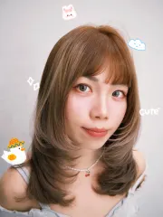 鎖骨層次剪作品，設計師 Kay，台中北屯區S.coii太原店