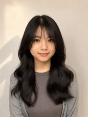 韓系電棒感燙髮作品，設計師 Hiro，基隆仁愛區C.T HAIR
