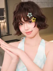 可愛甜美翹翹波波頭