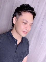 男士狼剪作品，設計師 Nick，桃園中壢區LiQing salon