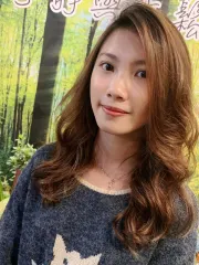 鬆軟捲作品，設計師 Nick，桃園中壢區LiQing salon