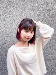 霧感莓紫藏色染