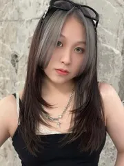 區塊染x層次剪作品，設計師 小含，台中北區o3o一中店
