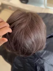 模糊白髮｜褪色自然｜霧感茶棕色