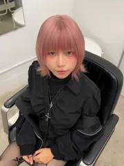 奶茶粉作品，設計師 Cody，台中西區習者SALON de COIFFURE(模範店)