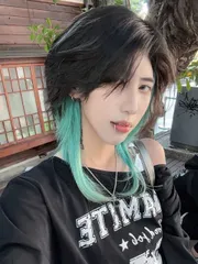 鯔魚狼尾頭作品，設計師 Cody，台中西區習者SALON de COIFFURE(模範店)