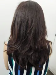中長度層次髮型