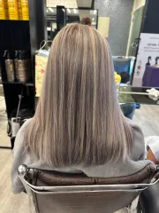 女生染髮 漸層 光線染