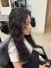復古羊毛卷作品，設計師 Yvonne shen，台北大安區Felix_Salon