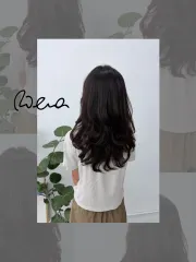 韓系高層次燙髮作品，設計師 Wena，台中西區艾淇髮廊