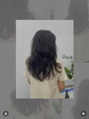 高層次燙髮作品，設計師 Wena，台中西區艾淇髮廊