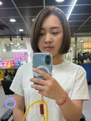 剪染作品，設計師 小芝，台北松山區索兒沙龍