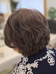 柔霧波波短鮑伯作品，設計師 Judy，台北北投區HAPPYHAIR