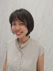柔系短髮作品，設計師 Judy，台北北投區HAPPYHAIR
